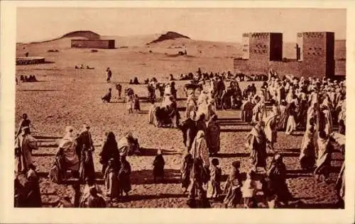 Algerischer Ak, ein Festtag in Salais