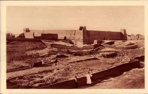 Algerische Ak, eine Kasbah in El Aowief