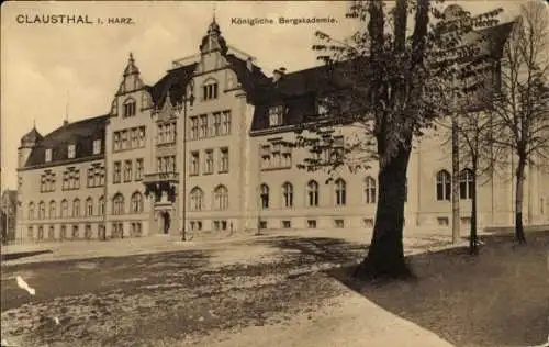 Ak Clausthal Zellerfeld im Oberharz, Kgl. Bergakademie