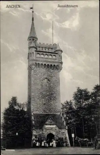 Ak Aachen in Nordrhein Westfalen, Aussichtsturm