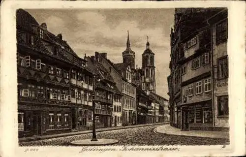 Ak Göttingen in Niedersachsen, Johannisstraße