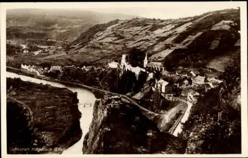 Ak Heimbach in der Eifel, Blick vom Marienfelsen