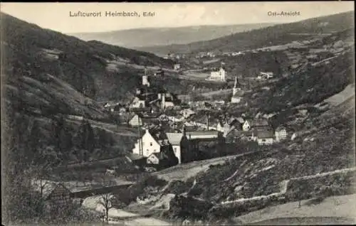 Ak Heimbach in der Eifel, Ost-Ansicht
