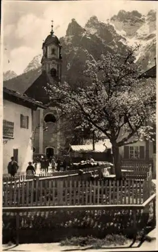 Ak Mittenwald in Oberbayern, Gries, Karwendel