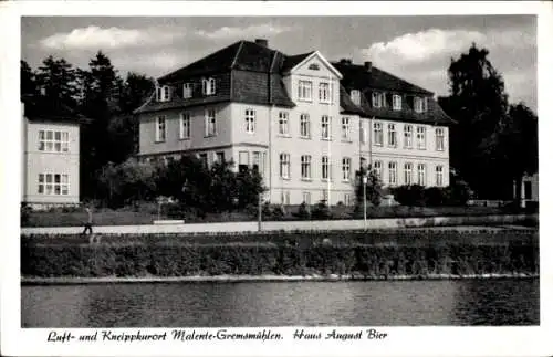 Ak Gremsmühlen Malente in Ostholstein, Haus August Bier