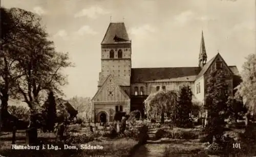 Ak Ratzeburg im Herzogtum Lauenburg, Dom, Südseite