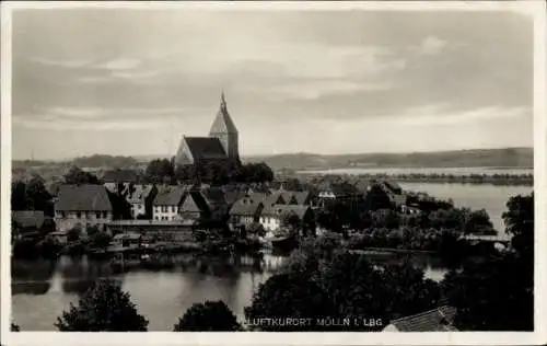 Ak Mölln im Herzogtum Lauenburg, Gesamtansicht