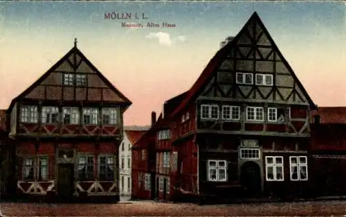 Ak Mölln im Herzogtum Lauenburg, Museum, Altes Haus