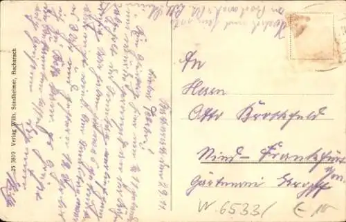 Ak Bacharach am Rhein,  Markt, Fachwerkhäuser