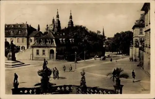 Ak Fulda in Hessen, Bonifatiusdenkmal, Hauptwache, Dom, Michaelskirche, Schloss