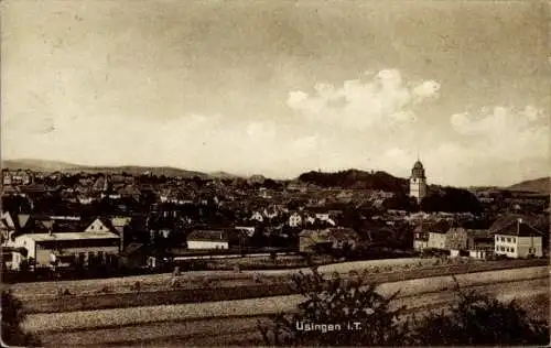 Ak Usingen im Taunus Hessen, Blick auf den Ort