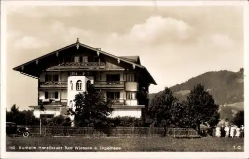 Foto Ak Bad Wiessee in Oberbayern, Kurheim Hanslbauer