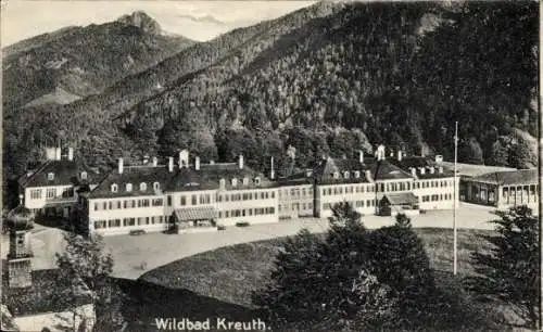 Ak Kreuth am Tegernsee Oberbayern, Wildbad