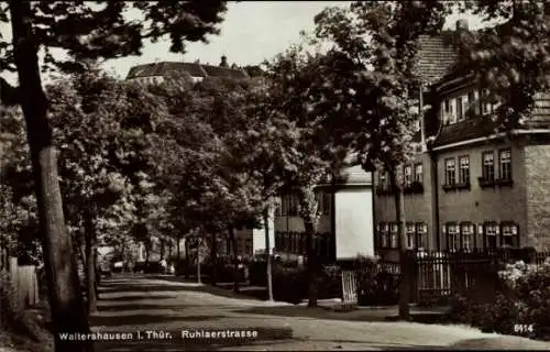 Ak Waltershausen in Thüringen, Ruhlaerstraße