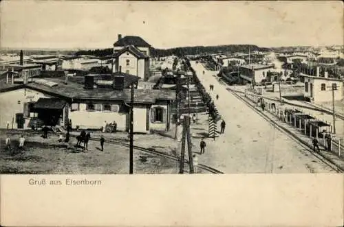 Ak Elsenborn Bütgenbach Wallonien Lüttich, Panorama