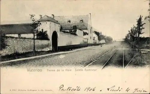 Ak Waterloo Wallonisch-Brabant, Ferme de la Haie