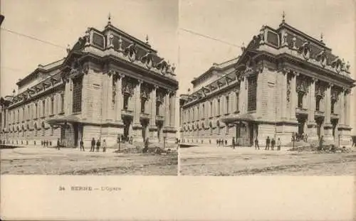 Stereo Ak Bern Stadt Bern Schweiz, Oper