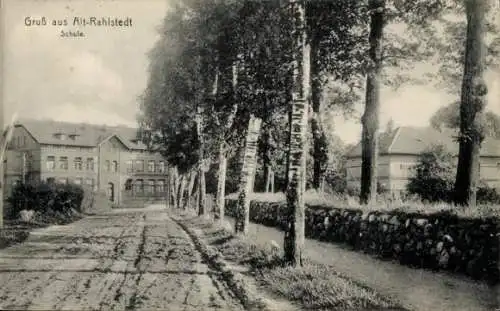 Ak Hamburg Wandsbek Rahlstedt Altrahlstedt, Schule