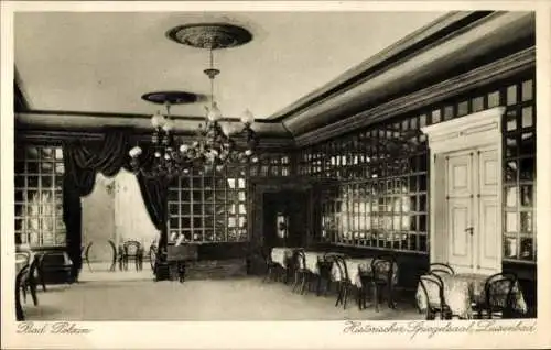 Ak Polczyn Zdrój Bad Polzin Pommern, Historischer Spiegelsaal, Luisenbad