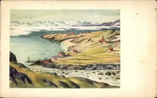 Künstler Ak Grönland, Panorama