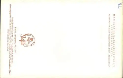 Ak Schauspieler Marisa Allasio, Renato Salvatori, Maurizio Arena, Film Giovanna