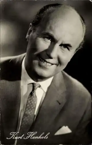 Ak Schauspieler Kurt Henkels, Portrait