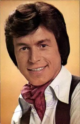 Ak Schauspieler und Sänger Freddy Breck, Portrait, Autogramm