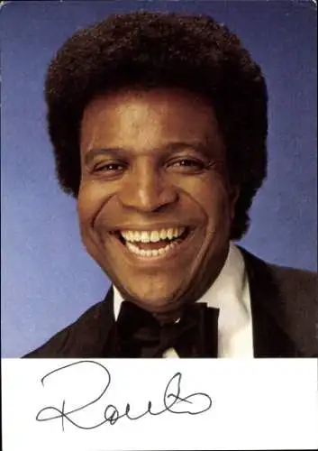 Ak Schauspieler Roberto Blanco, Portrait, Autogramm, Sänger