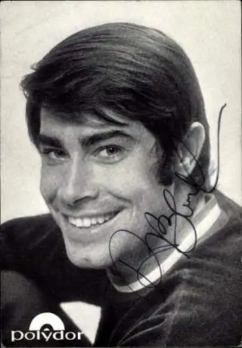 Ak Schauspieler und Sänger Roy Black, Portrait, Autogramm