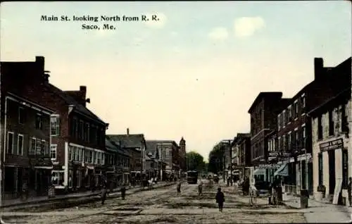 Ak Saco Maine USA, Main Street