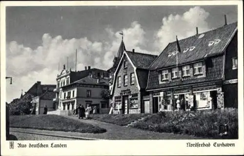 Ak Nordseebad Cuxhaven, Haus Schiffblick