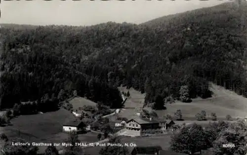 Ak Thal in Niederösterreich, Leitner's Gasthaus zur Myra