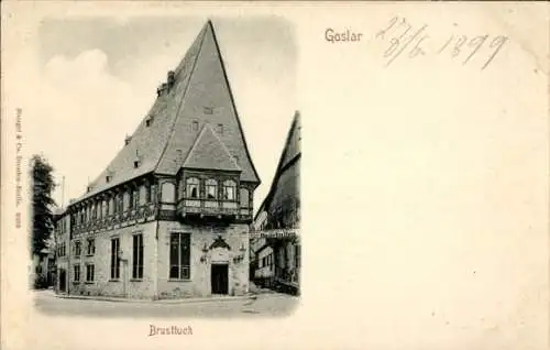 Ak Goslar am Harz, Brusttuch