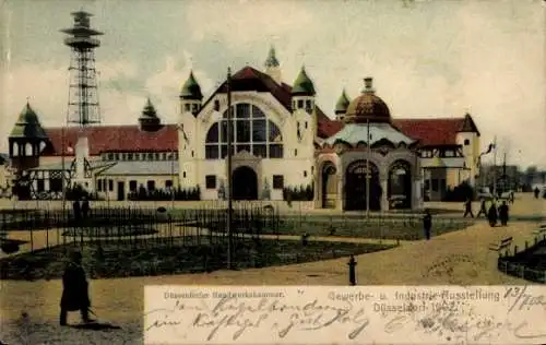 Ak Düsseldorf, Handwerkskammer, Ausstellung 1902