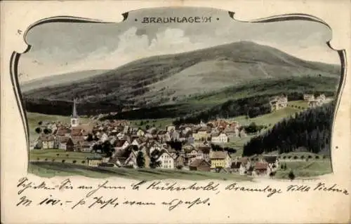 Ak Braunlage im Oberharz, Gesamtansicht