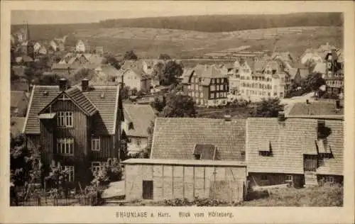 Ak Braunlage im Oberharz, Blick vom Hütteberg