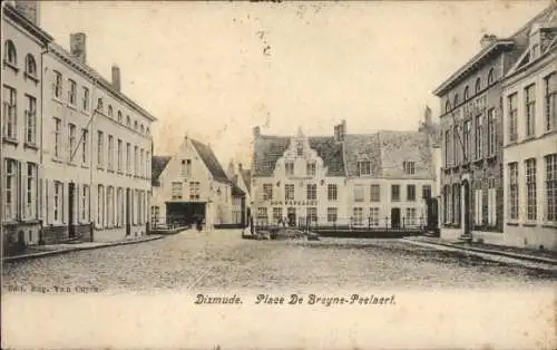 Ak Diksmuide Dixmude Westflandern, Place De Breyne-Peelaert