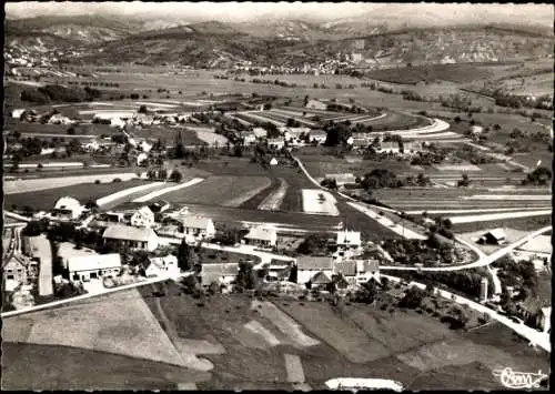 Ak Dieffenbach-au-Val Elsass Bas-Rhin, Panorama, Luftbild