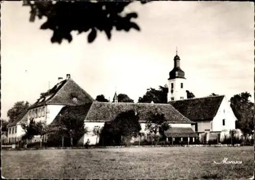 Ak Neunkirch Friesenheim Elsass Bas Rhin, Kirche