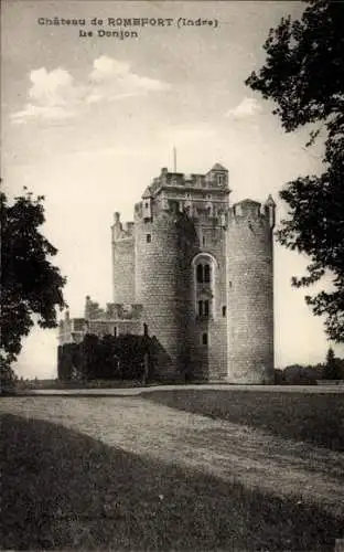 Ak Chateau de Romefort, Donjon
