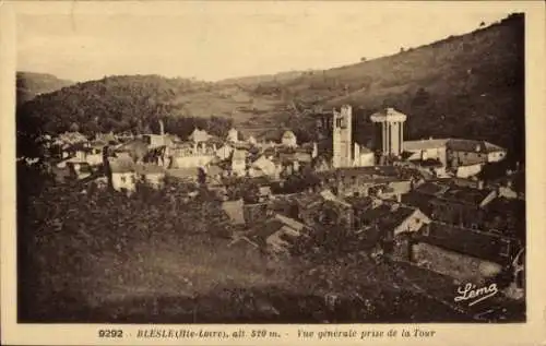 Ak Blesle, Vue generale prise de la Tour