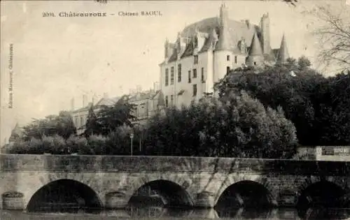 Ak Châteauroux Indre, Chateau Raoul