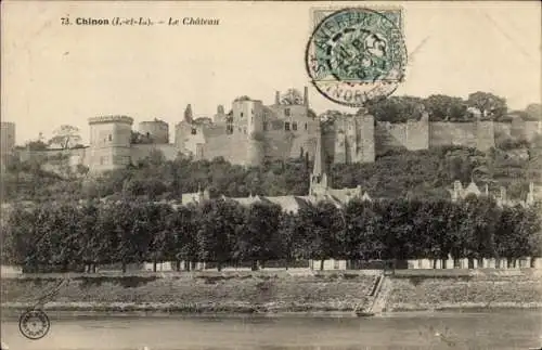 Ak Chinon Indre et Loire, Chateau