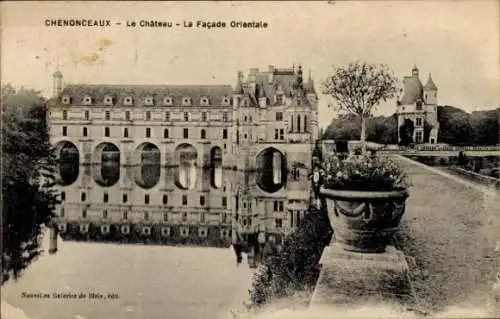Ak Chenonceaux Indre et Loire, Chateau, Facade Orientale