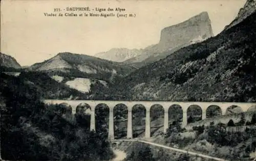 Ak Clelles, Viaduc, Mont Aiguille, Ligne des Alpes