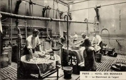 Ak Paris, Hôtel des Monnaies, le blanchiment de l'argent