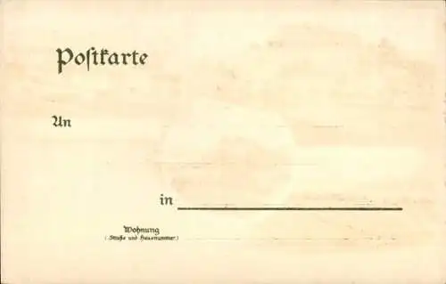 Litho Bitche Bitsch Lothringen Moselle, Festung, Kaserne Freiherr von Falkenstein, Fort Sebastian