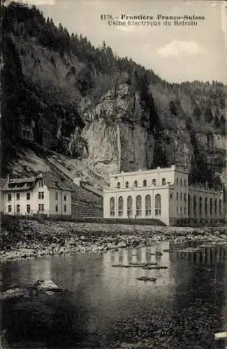 Ak Charquemont Doubs, Wasserkraftwerk