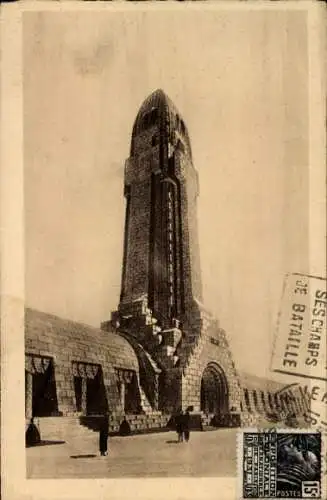 Ak Douaumont Lothringen Meuse, Oussuaire, Phare