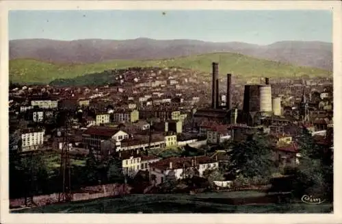 Ak Saint Étienne Loire, Gesamtansicht